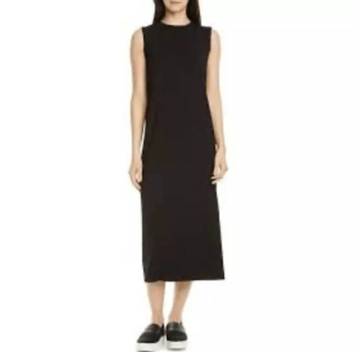 vince pima cotton midi dress Vince Belted Pima Cotton Midi Dress in Tide Pool at Nordstrom, Size Xx-Small