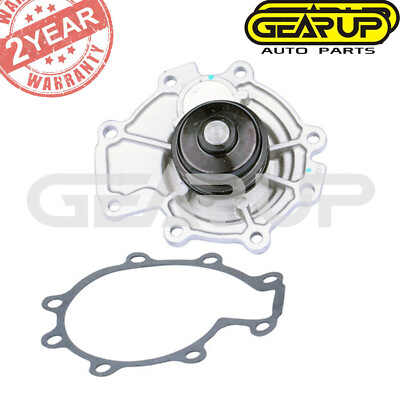 Coolant Water Pump For 2002-2008 Jaguar X-type V6-2.5L 3.0L w/Gasket 05 Sedan