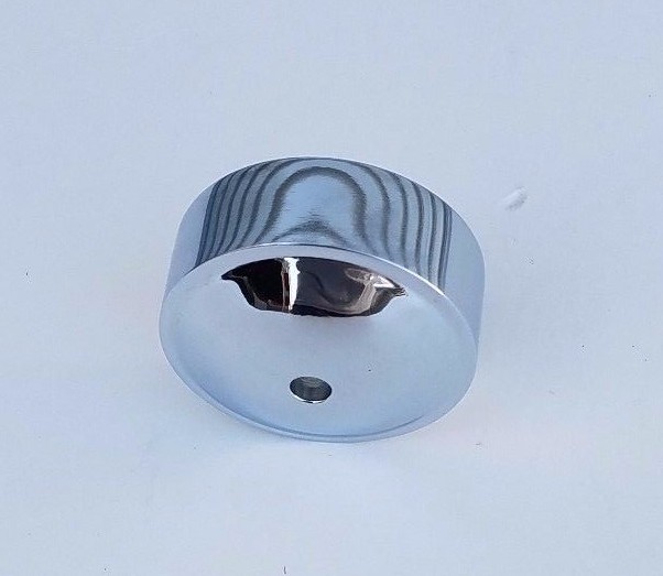 HELLBOUND STEEL CHROME TRIPLE TREE BOTTOM DUST COVER HARLEY eBay