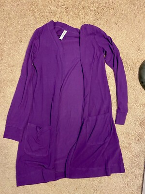 tickled teal long pocket cardigan New without tags long sleeve