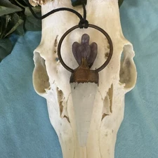 Amethyst Angel Crystal Pendulum Quartz For Divination