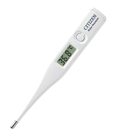 CITIZEN Japan Thermometer CT422 measurement Water Resistant from