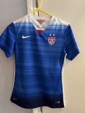 2015 Small Authentic Nike Team USA World Cup Home Foot Ball/Soccer Jersey USMNT