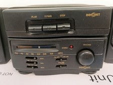 Mini Stereo INNOHIT + lettura music cassette + 2 casse staccabili - Funzionante