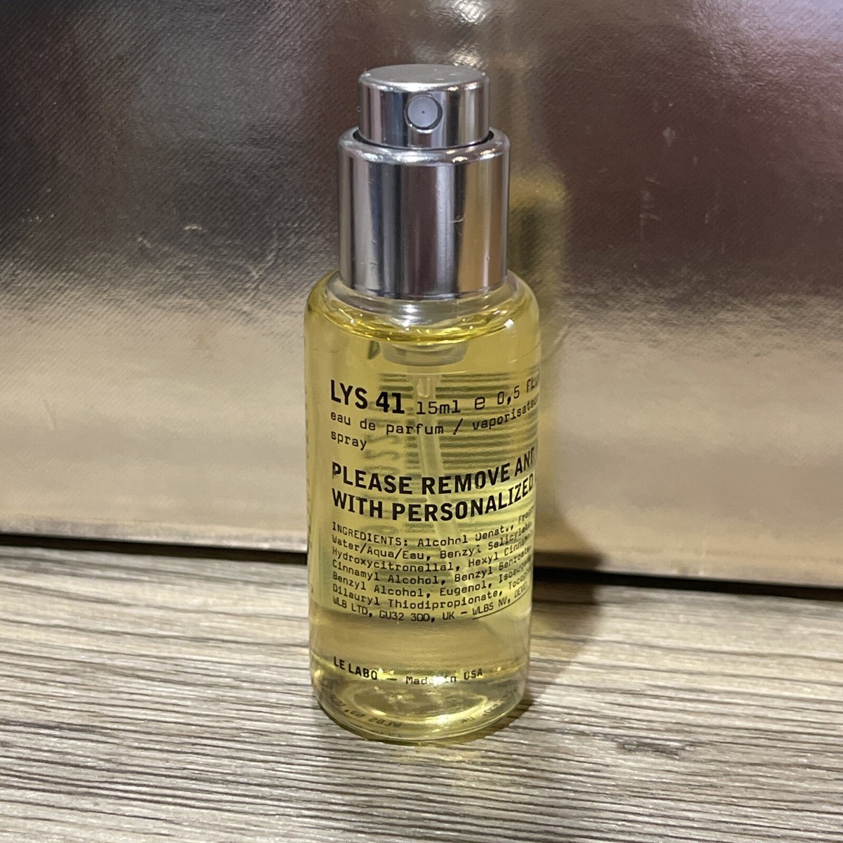 Le Labo LYS 41 Eau De Parfum 15ml / 0.5 Fl Oz New No Lid | eBay