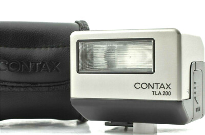 【極美品】CONTAX TLA200 Silver G1 G2 Tested TOP MINT+++++ ] CONTAX TLA 200 Silver Flash TLA200 G1 G2 Bonus