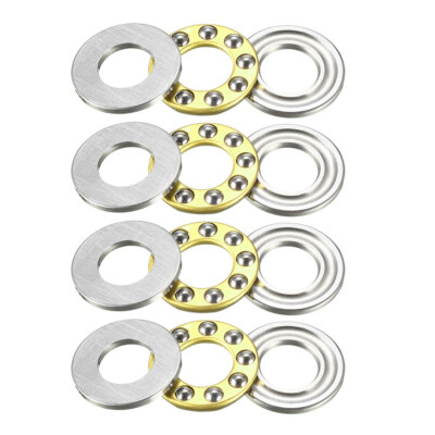 4pcs F8-16M Axialkugellager 8mm x 16mm x 5mm Chromstahl Einzeln Direktion