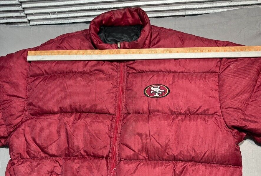 San Francisco 49ers Jacket Mens XL Vintage Starter Puffer