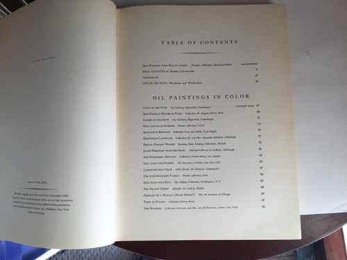 GAUGUIN ~ Text by ROBERT GOLDWATER ~ First Edition - Picture 4 of 9