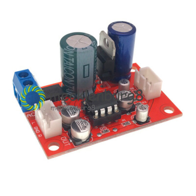 Scheda Amplificatore Stereo Microfono Dinamico Fai Da Te NE5532