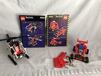 LEGO set 8825 Night Chopper & 8024 Universal TECHNIC Set 100% complete w/ books