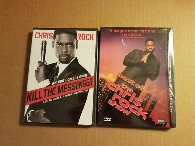 Chris Rock Kill the Messenger & Best of The Chris Rock Show - Brand NEW DVDs