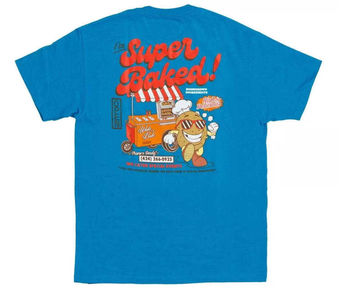 Открытая мужская футболка 925 пробы Супер-запеченного бирюзового цвета Унисекс 3890₽