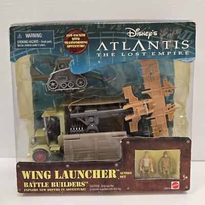 Mattel Disney Atlantis The Lost Empire The Spanner Battle & Wing