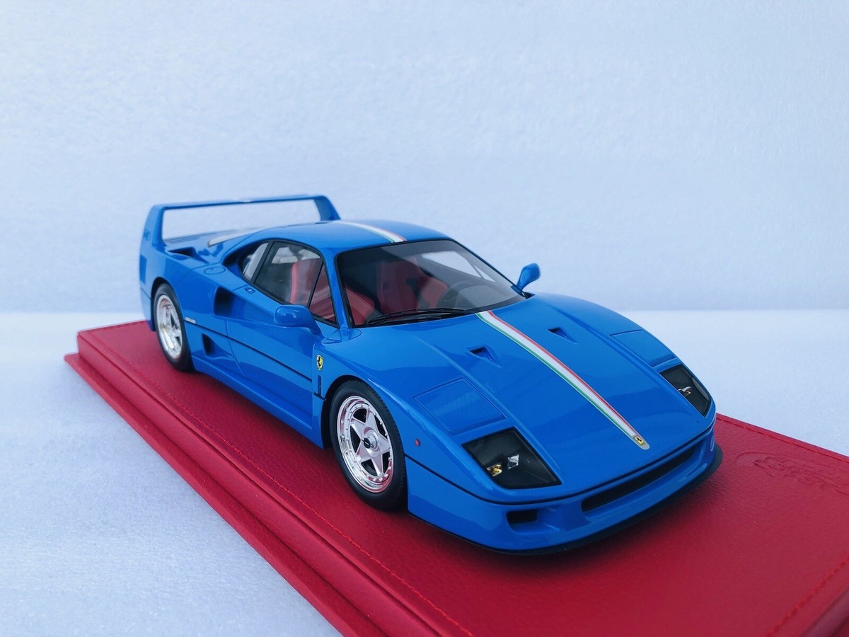 BBRモデル FERRARI F40 STREET 1987 1/18 BBR 1987 Ferrari F40 (White) Resin Car Model Limited 24