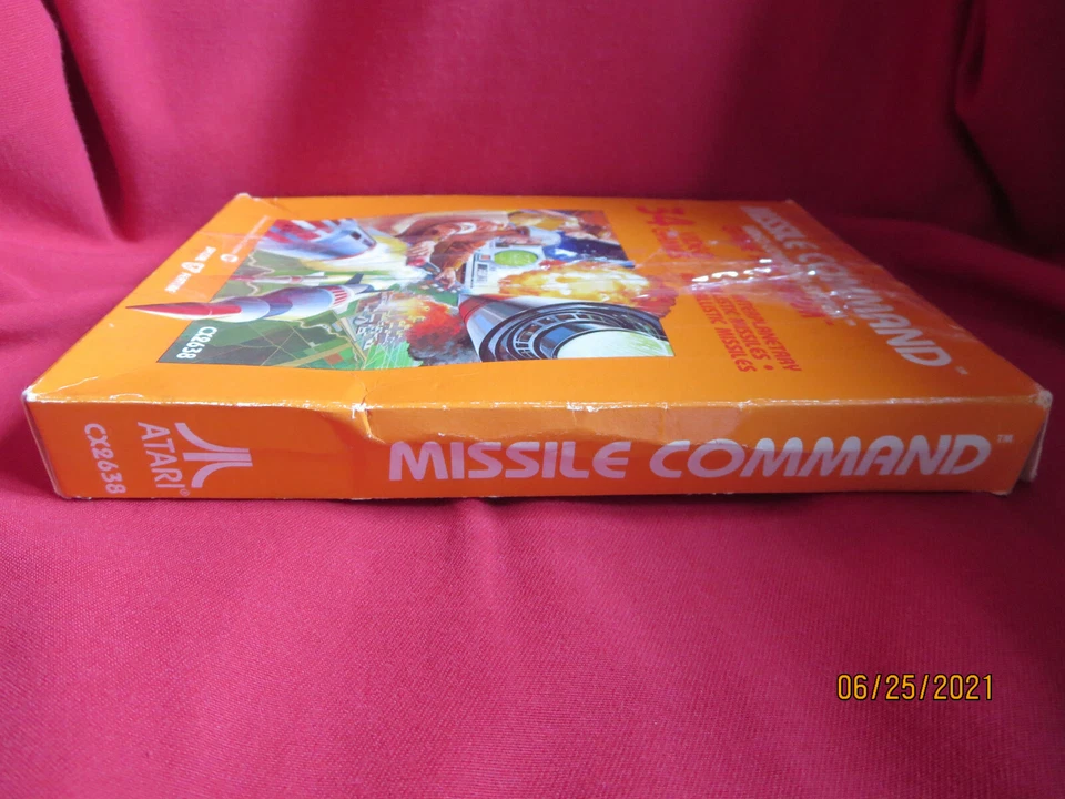 Atari 2600 Missile Command CX2638 CIB - Image 3 of 4