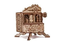 Wood Trick Fairy Theater Model Mechanical 3D Wooden Puzzle Best DIY Toy