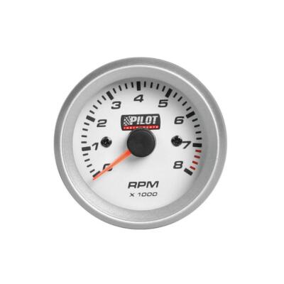 10007 Drehzahlmesser 0 8000 U/min Ø 2  (52 Mm) Blaulicht 3/4/6 Zylinder 1 Stk