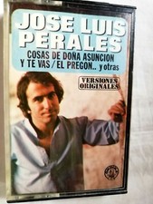 Jose Luis Perales Cosas De Doña Asuncion Cinta Cassette ONDINA 1981 Usado
