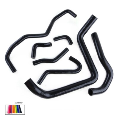 For 1991-94Acura Integra DB6 DB8 DC2 B18C/B18C1 Silicone Radiator Hose Kit Black