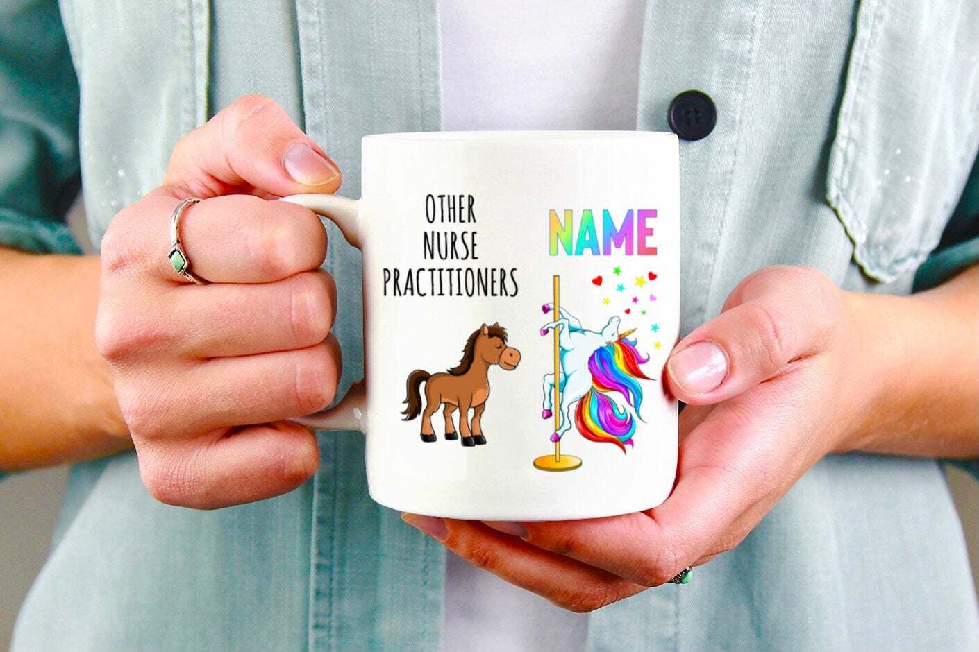 Nurse Practitioner Mug Nurse Practitioner Gifts Funny Unicorn Nurse Practitioner