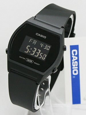   Casio Collection Schwarz Damen Armbanduhr LW-204-1BEF   