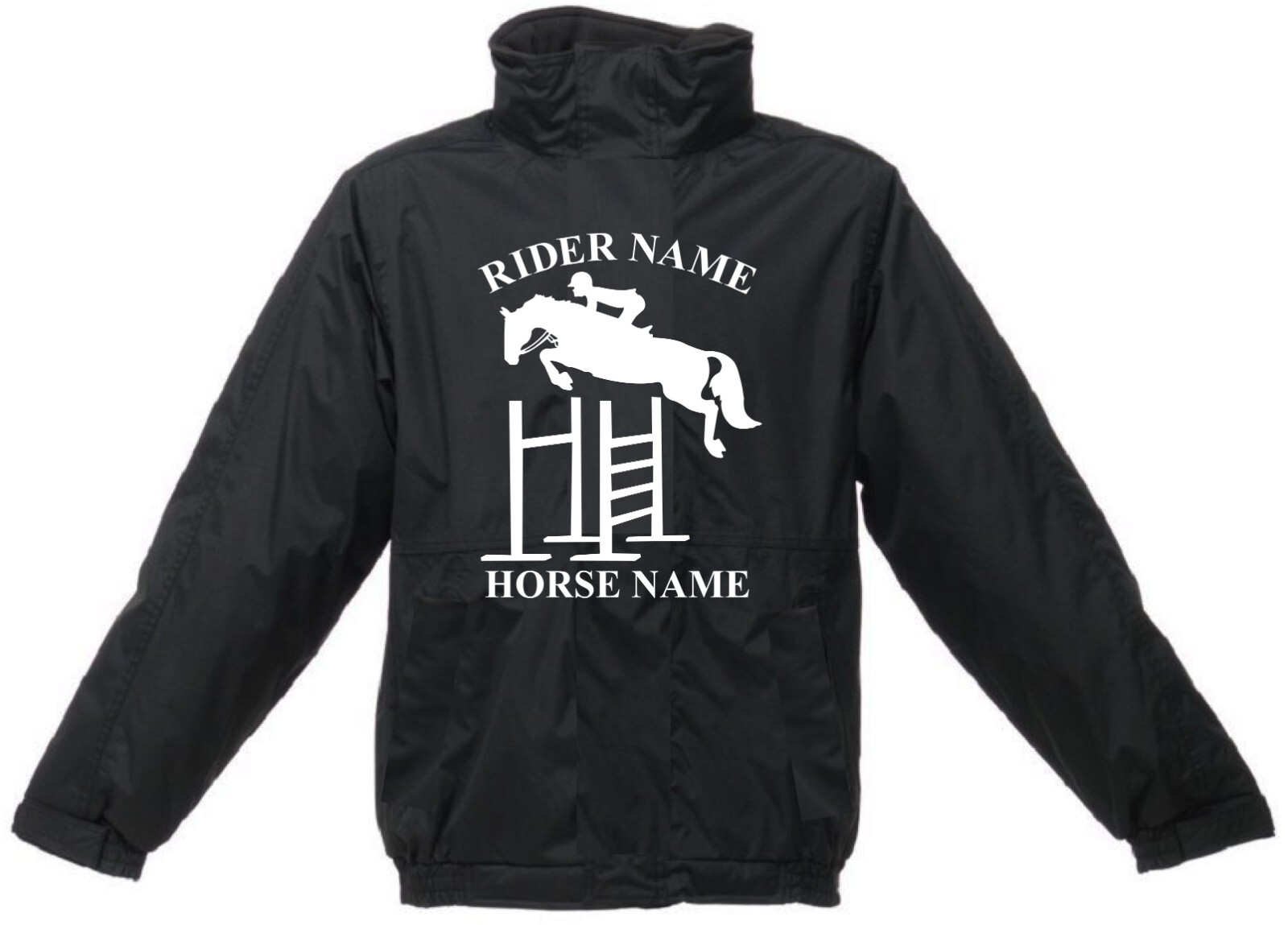 CAPPOTTO IMPERMEABILE HORSE DOVER DRESSAGE FANTINO PONY EQUESTRE DI NATALE