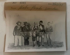 1951 HOBO PARADE Hobos B&W Press Photos costumes RARE VTG OOAK George Fulmer COA