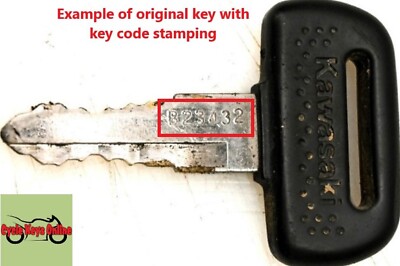 Kay様用 Kawasaki Mule keys cut by code to key codes A11112-A14433 | eBay