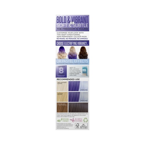 Colour Freedom Hair Dye ALL shades Ultra Conditioning Semi Permanent Extra Large - Picture 57 of 63