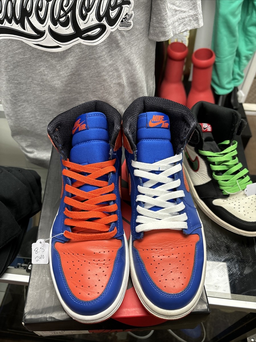 Size 8.5 - Jordan 1 Retro High OG Knicks 2013 884802327547| eBay