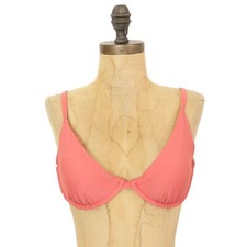 ANDIE The Sicily Swim Top S Separates Underwire Bikini Punch Pink AT171 NWT B52