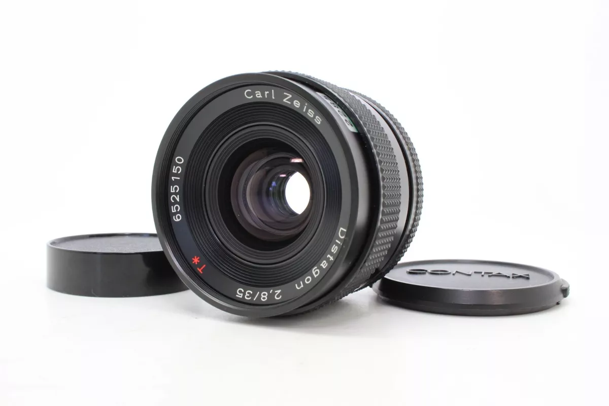 【 MINT 】 CONTAX Carl Zeiss Distagon 35mm F2.8 T AEJ C/Y Mount From JAPAN