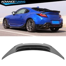 For 22-26 Subaru BRZ & Toyota GR86 V Style Carbon Fiber Print Trunk Spoiler Wing