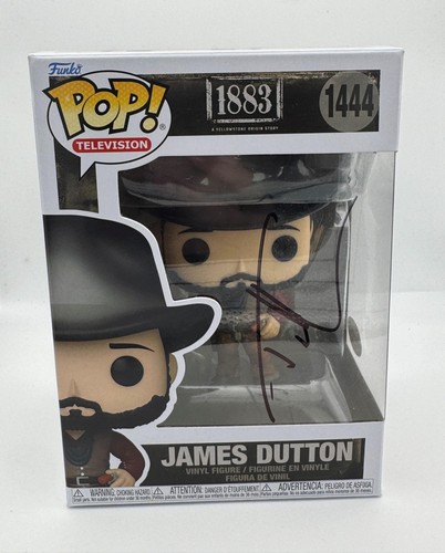 Tim McGraw "1883" SIGNED Yellowstone 'James Dutton' 1444 Funko Pop Figure B ACOA