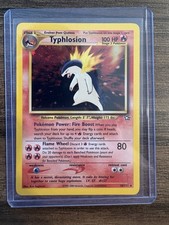 Pokemon TCG Typhlosion 18/111 Neo Genesis Holo Rare Unlimited 100 HP on eBay