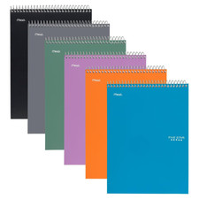 Five Star 1-Subject Spiral Top Bound Notepad College Ruled : 8-1/2 in. x 11 in.