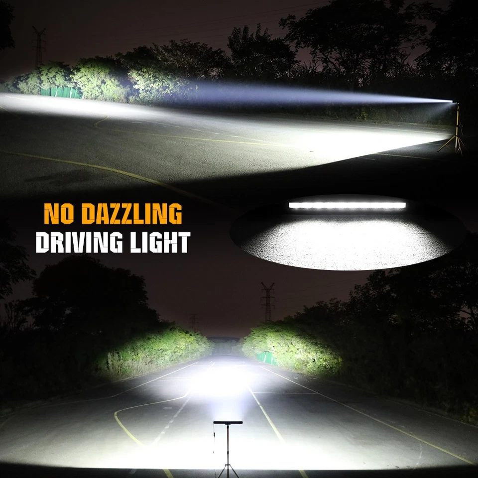 Colight Black Magic LED Double Light Bar Kit 12-52" 12V 24V Offroad Driving Beam - Image 4 of 4