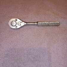 Vintage Proto Usa 14 Drive Ratchet No 4749 Knurled Handle