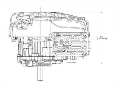 #ad Briggs amp; Stratton Professional 8.75 GT 190cc Vertical Engine 125P05 0065 F $372.97