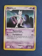 Pokemon alte Karten Diamant Perl Erwachte Legenden 11/146 Mewtu Holo Deutsch EXC