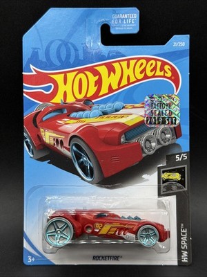 2019 Hot Wheels Factory Sealed Set 21/250 RED ROCKETFIRE HW Space many more