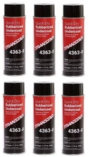 Transtar 4363-F Quick Dry Rubberized Undercoating Aerosol (6 Pack)
