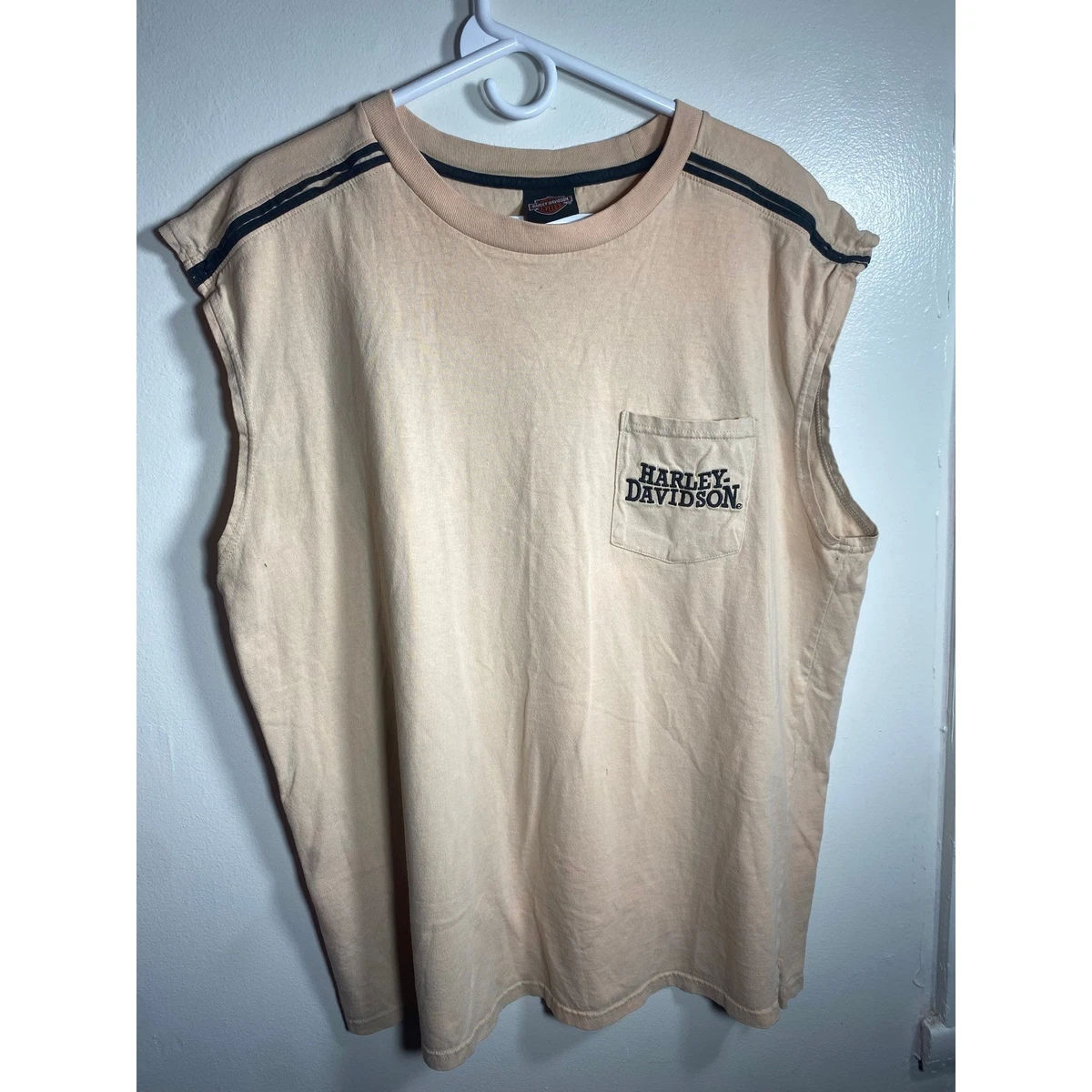 25+ Harley-Davidson Brown Sleeveless Shirts for Men for sale