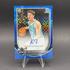 2025 Bowman Kon Knueppel /150 On Card Auto Rookie Hornets