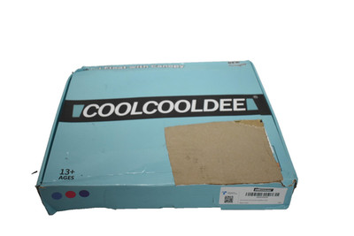 COOLCOOLDEE Pool Float with Canopy Blue Lounge Inflatable Adult 13+ New in Box