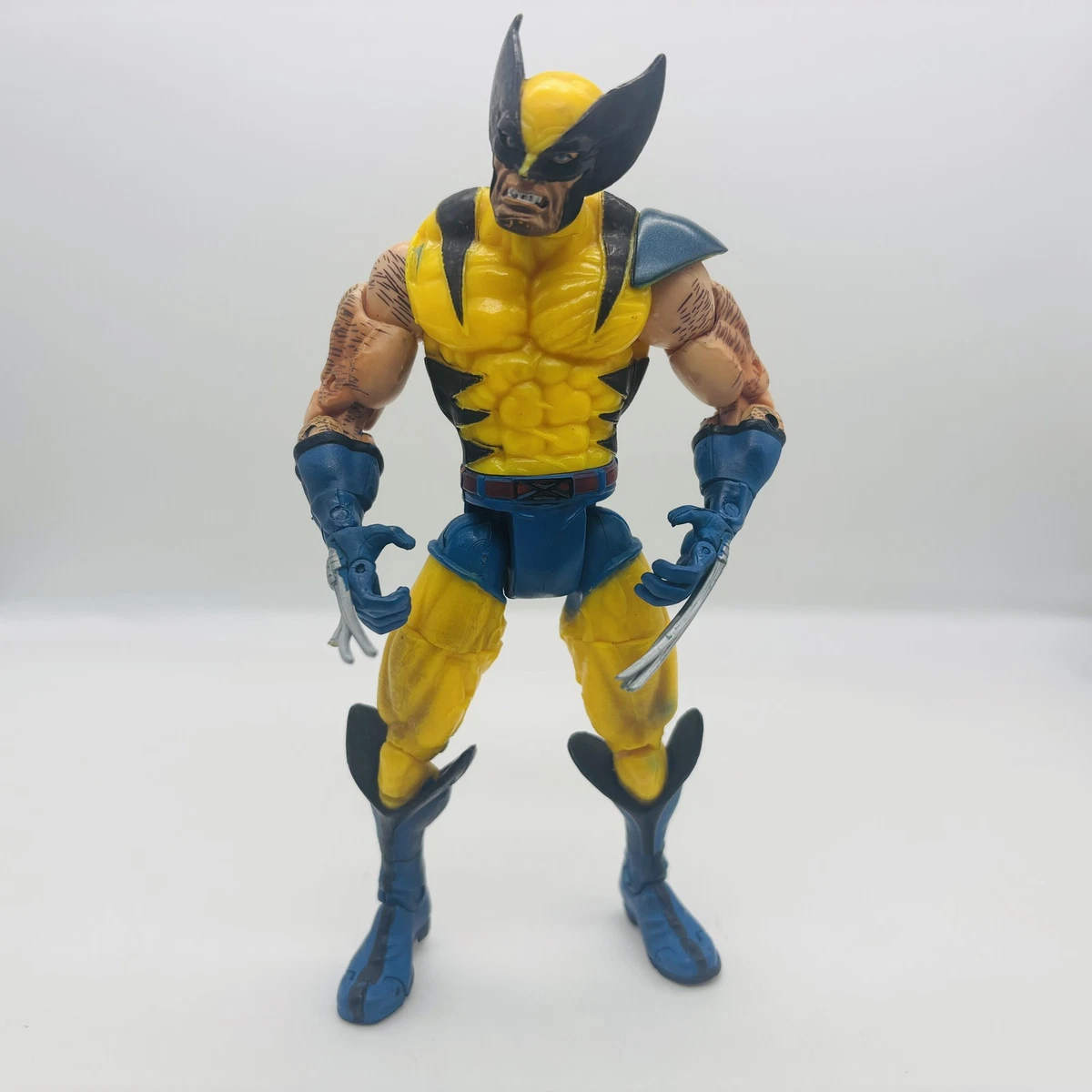 Titanium Series Marvel - Wolverine Die-Cast 3 3/4 Pollici Con Base Sentinella - Action Figure Collezionabile - 2