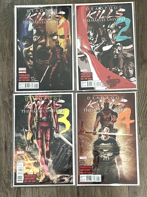 Deadpool Kills the Marvel Universe #1-4 Complete Run 1st Print 2012 NM