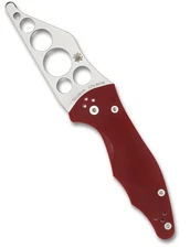 Spyderco Yojimbo 2 Trainer Red G10 3.25" Folding Pocket Knife C85TR2