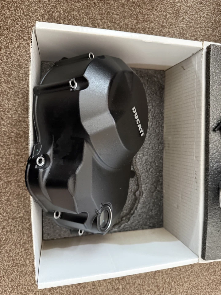 Ducati XDiavel Diavel 1260 S Clutch Cover Satin Black 243P1614AN OEM Genuine — 第 4/4 张图片